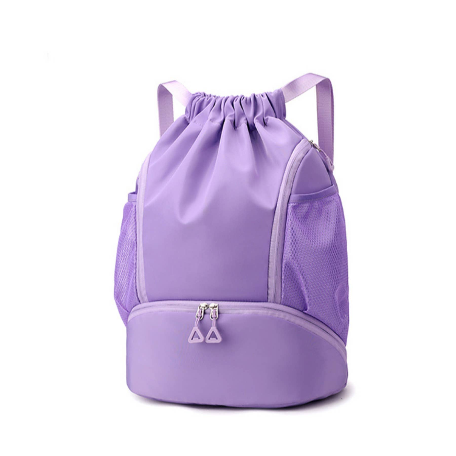 wandf - Wholesale Backpack – Women's - Fashion Drawstring Backpack Gym Bag with Shoes Compartment12