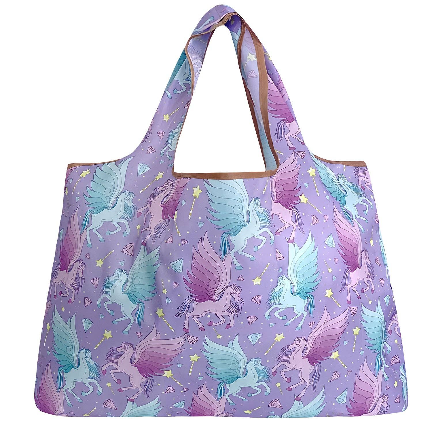 Wrapables.com - Vente Sacs de course/à provisions - Grand sac à provisions réutilisable en nylon écologique Wrapables36