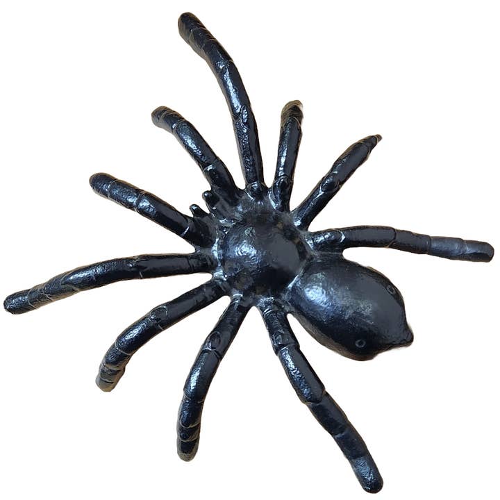 Zwarte spinnenbeeldje 8x9x2,5" voor wholesale door Vatican Homes