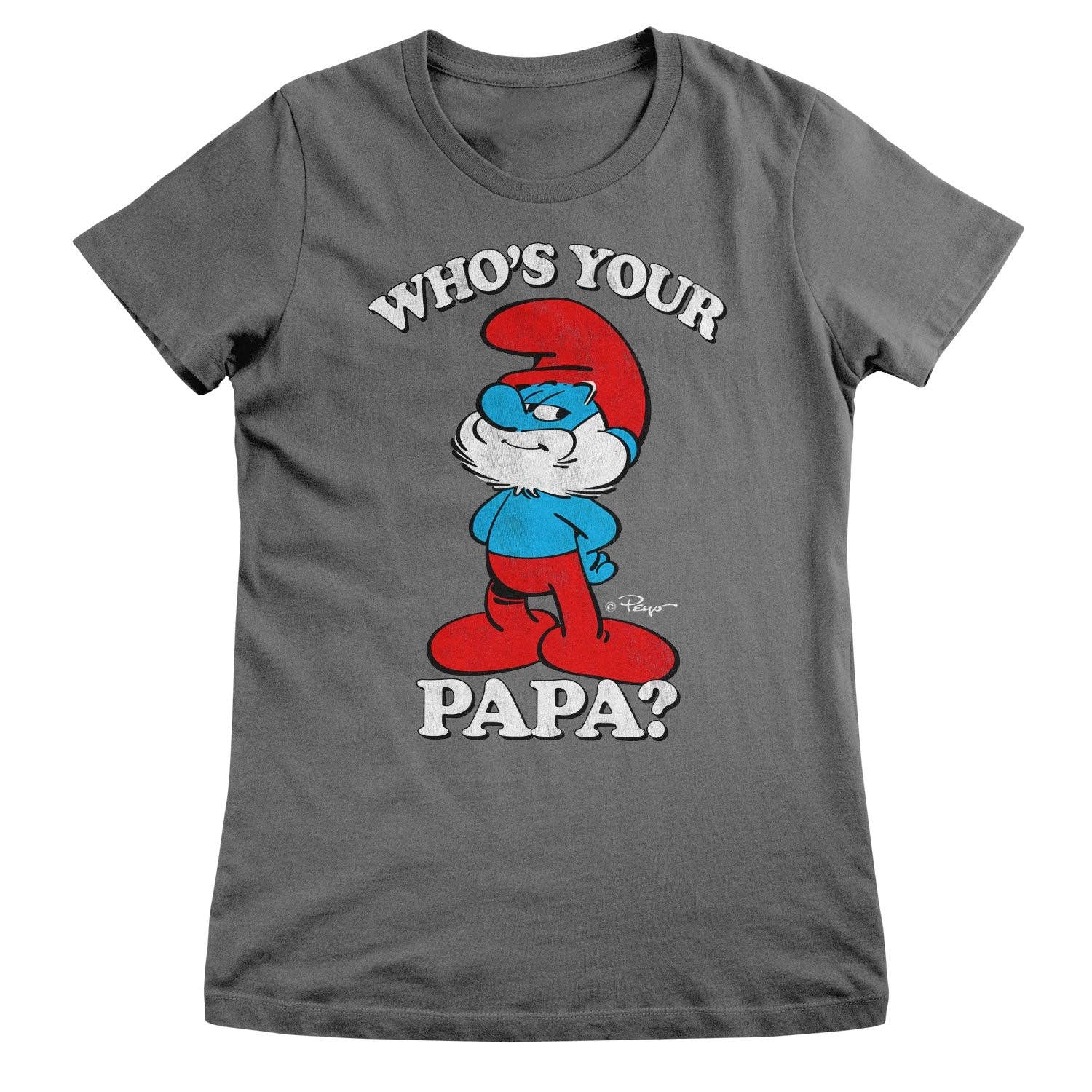 Hybris Production AB - Vente T-shirt sérigraphié – enfant - Qui est ton papa ? T-shirt pour femme3
