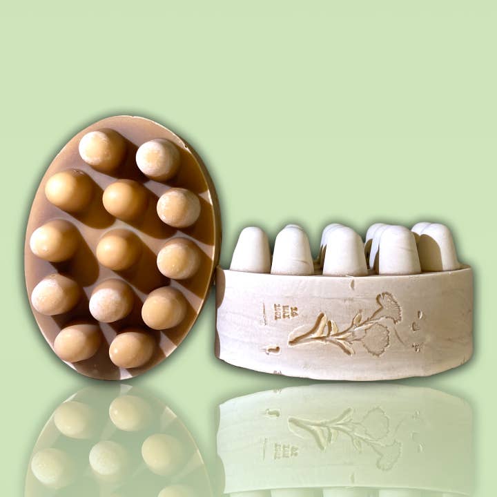 ‘Me-back’ Extra Virgin Olive Oil Body Soap | 3.5 oz net wt. for wholesale by Cool Wellness Cafe LLC