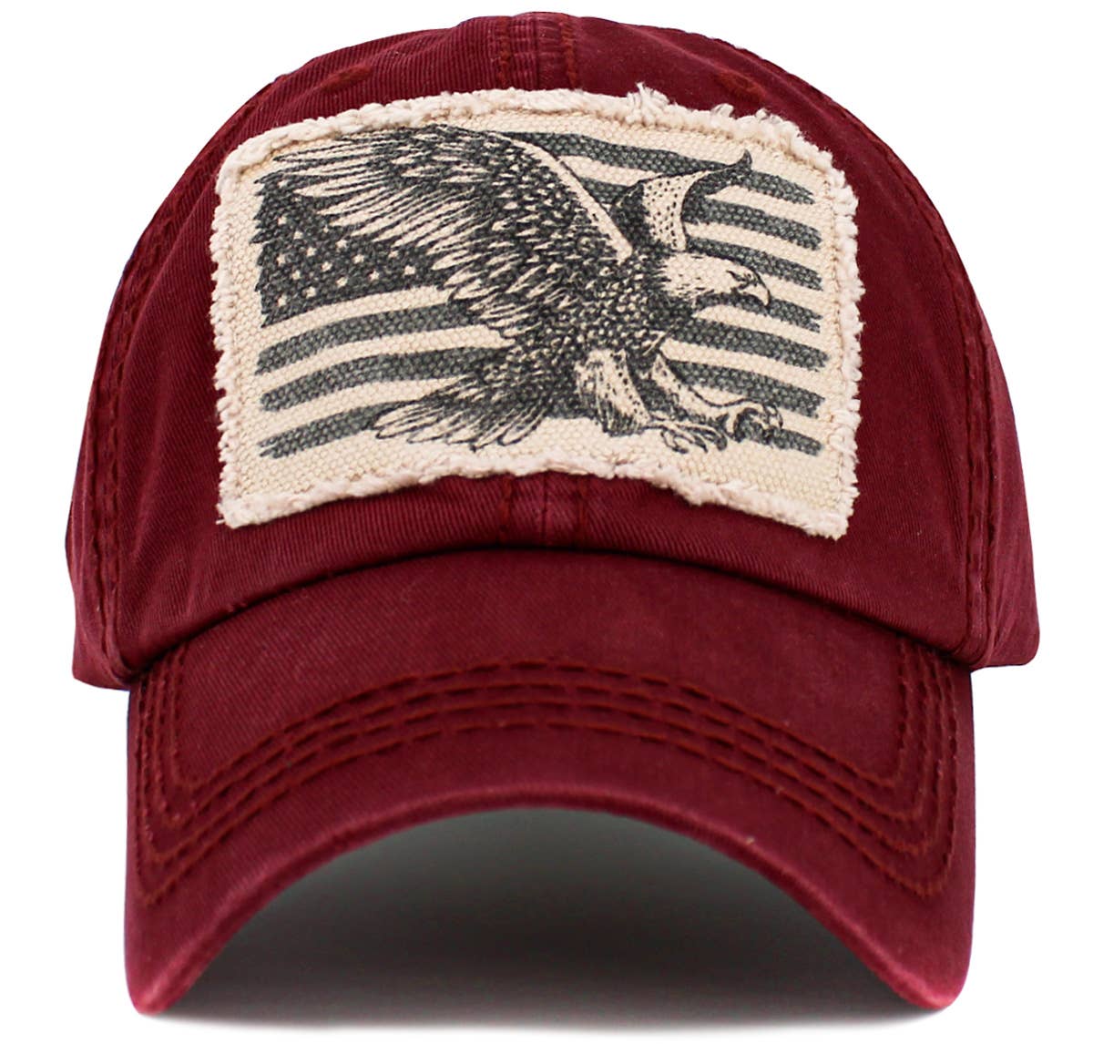 KBETHOS - Wholesale Baseball Cap - Men's - EAGLE FLAG VINTAGE BALLCAP7