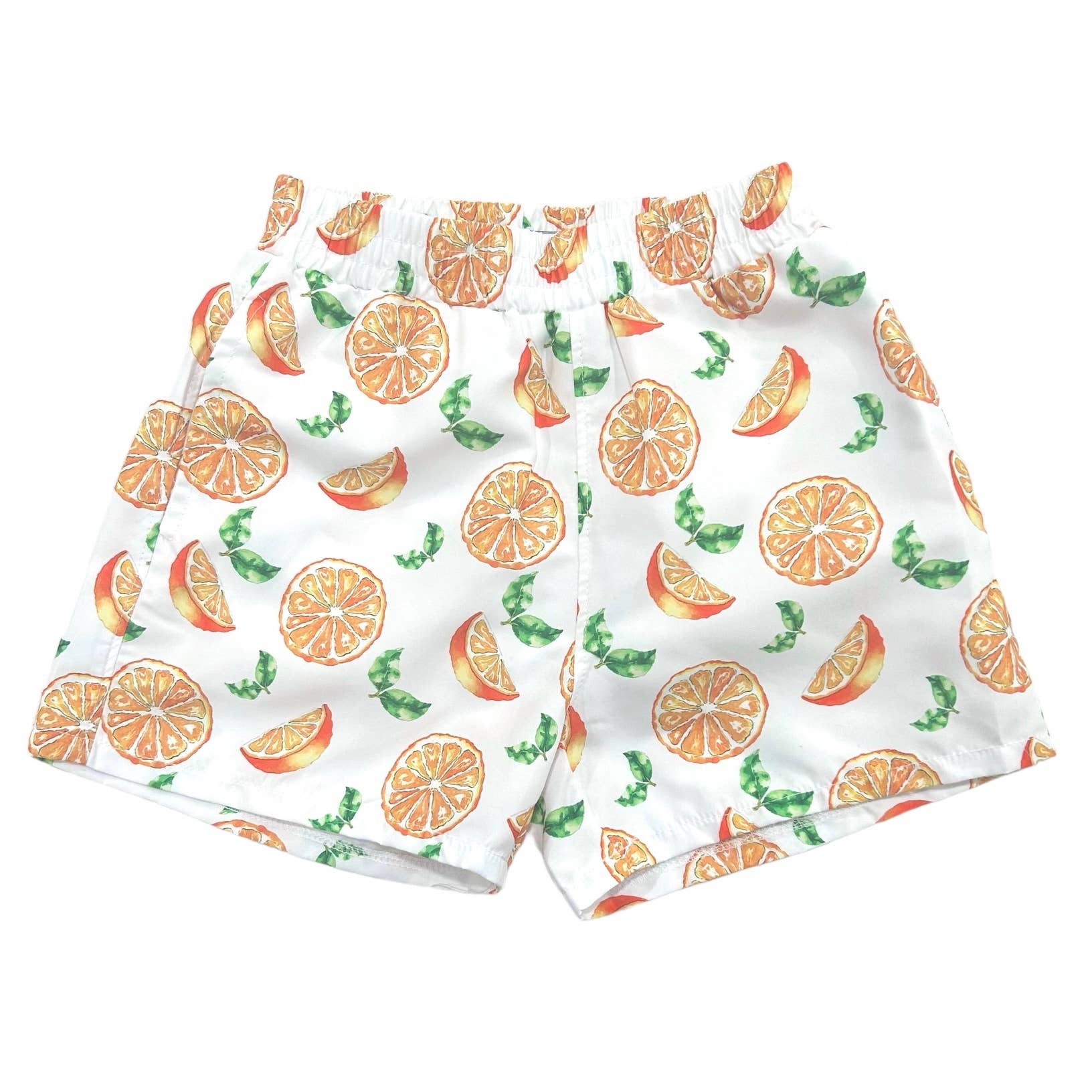 Sugar Bee Clothing - Wholesale Swim Shorts - Kids - Boys Summer Swim Shorts - Oranges6