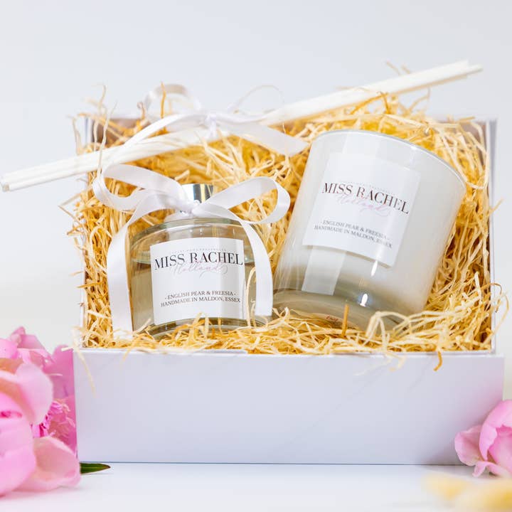 Reed Diffuser & Candle Gift Set for wholesale by Miss Rachel Holland