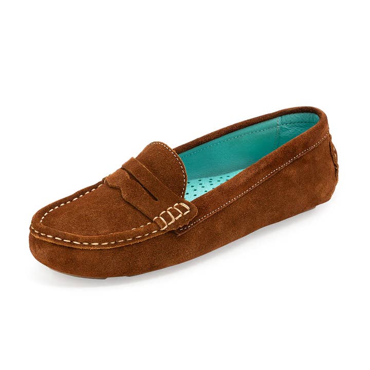 Charleston Shoe Co. - Wholesale Loafers - Women's - Daydream Core -Suede Driving Moccasin Loafer 22