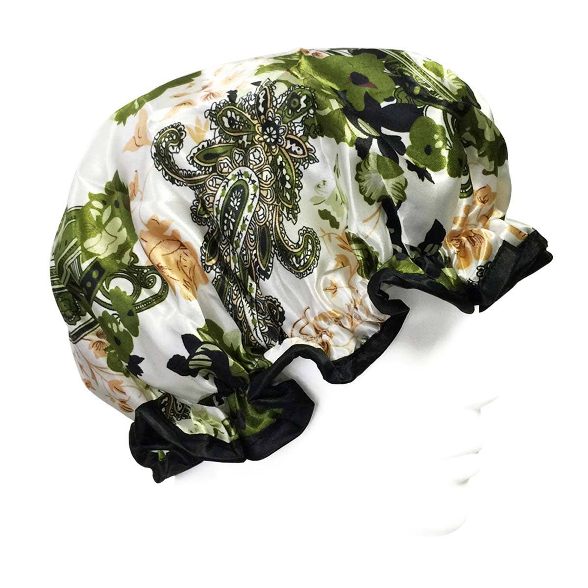 Wrapables.com - Wholesale Showercap - Wrapables Trendy Satin Shower Cap4