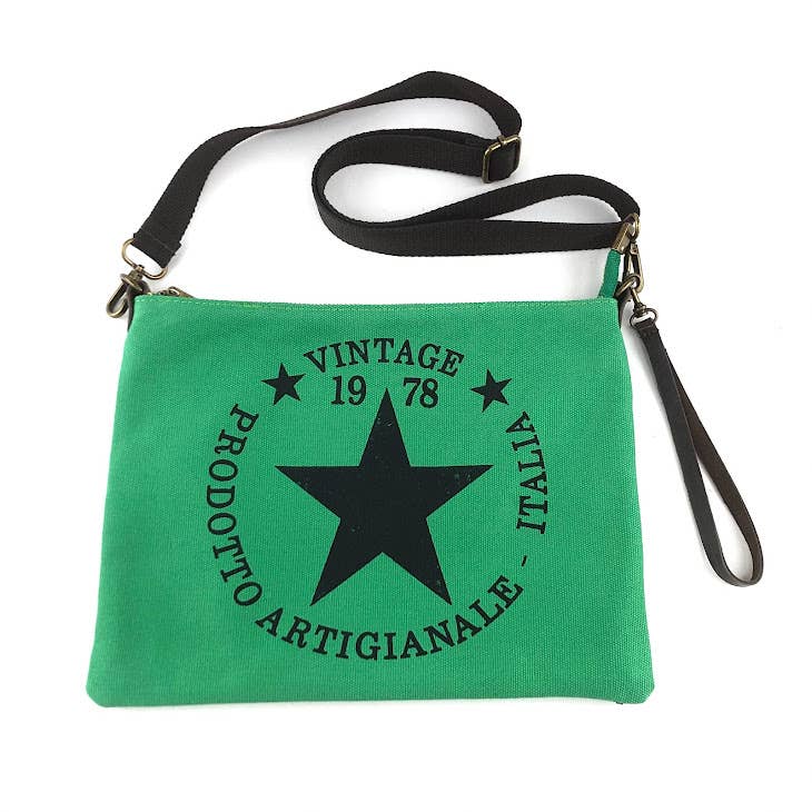 MILANO AMOUR - Wholesale Pouch - Women's - POUCH BAG MIGUEL CANVAS STAR VINTAGE3