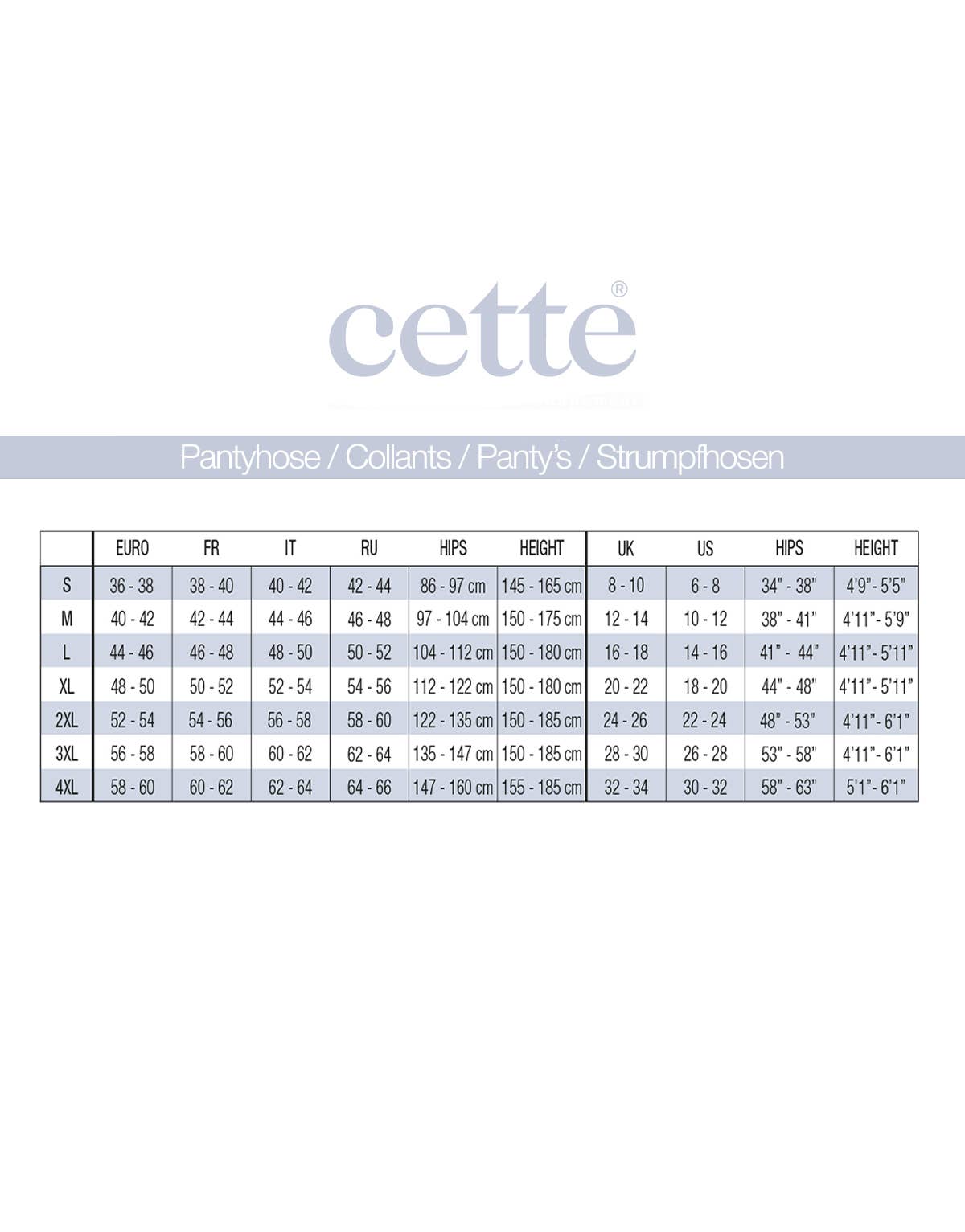 Cette - Wholesale Panty's - Dames - Kashmir wollen panty 150 DEN, winterpanty37