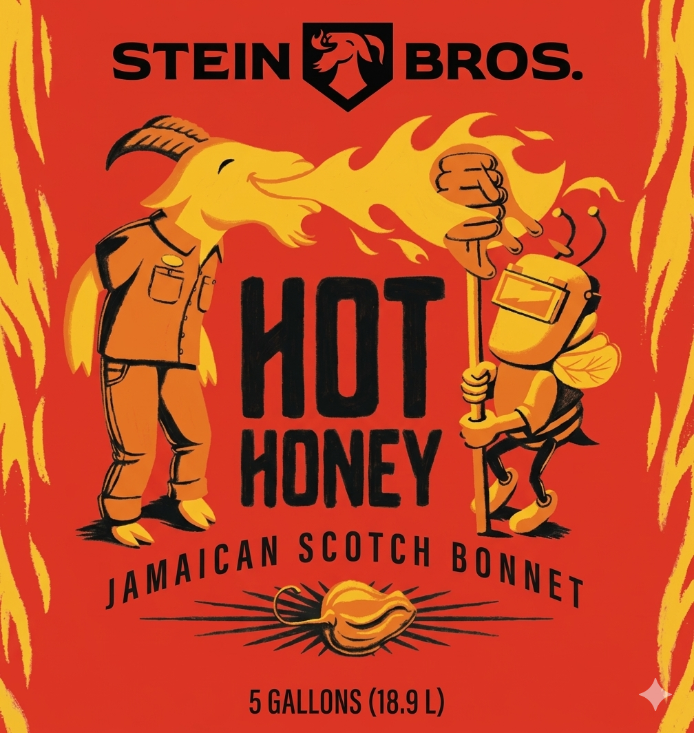 Stein Bros - Wholesale Honey - Hot Honey (Bucket)1