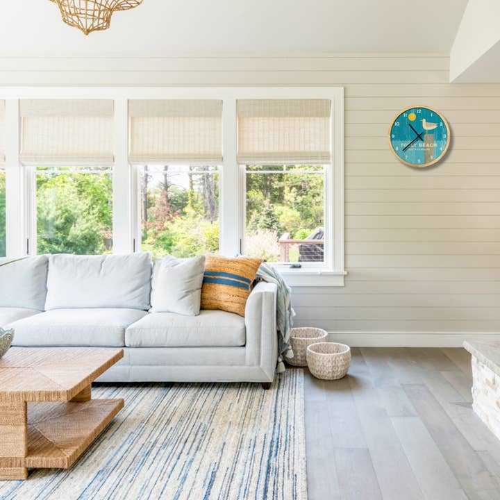 Local Time Clock Co. - Wholesale Wall Clock - Personalized Seagull Wall Clock - 12" Diameter6