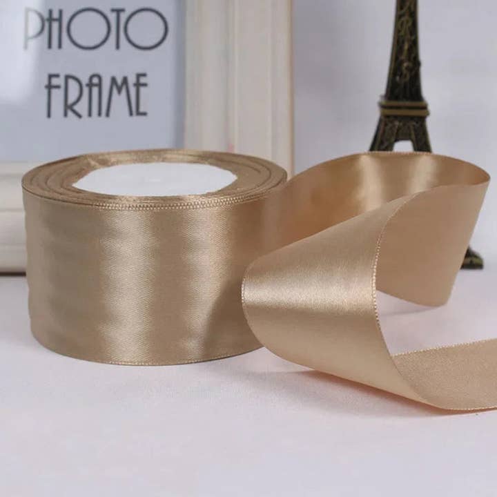 Kiyo Home - Wholesale Ribbon – Gift wrapping - Satin Wrapping Ribbon (4 Rolls)9