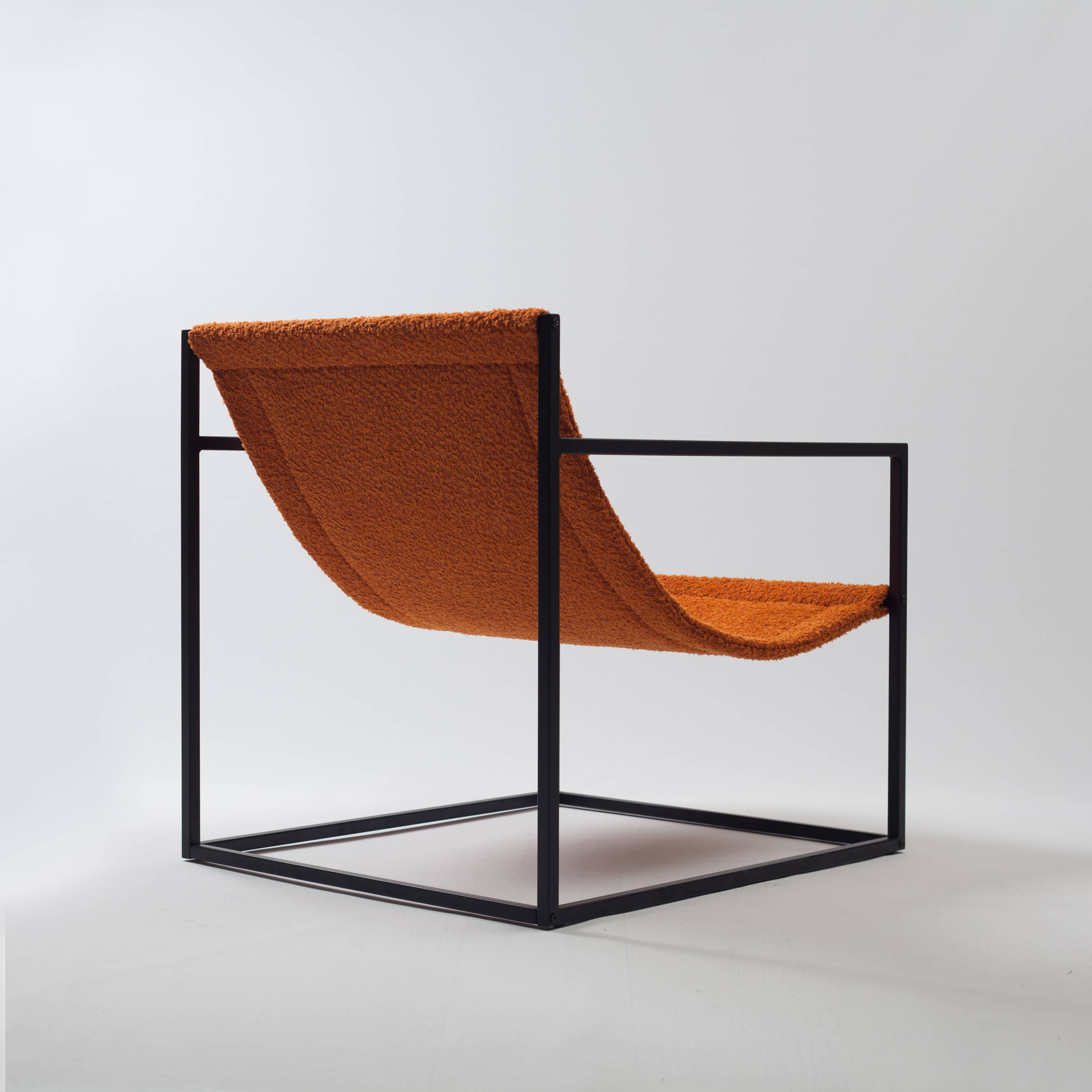 Fineroom Living - Vendita all'ingrosso Sedie - Set da 2 Poltrone Lounge BERNIE con Struttura in Acciaio e Design Minimalista13