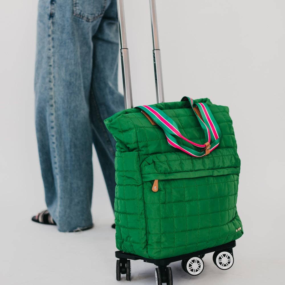 Pretty Simple - Wholesale Tote Bag - Women's - Tenley Quilted Tote Roller Bag Wholesale - NEW COLOR23