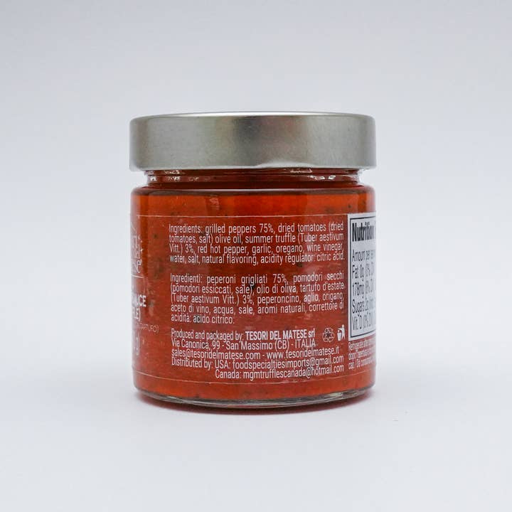 Tesori Del Matese - Wholesale Sauce - Spicy Wing Sauce With Truffle 6.34 OZ/180g3