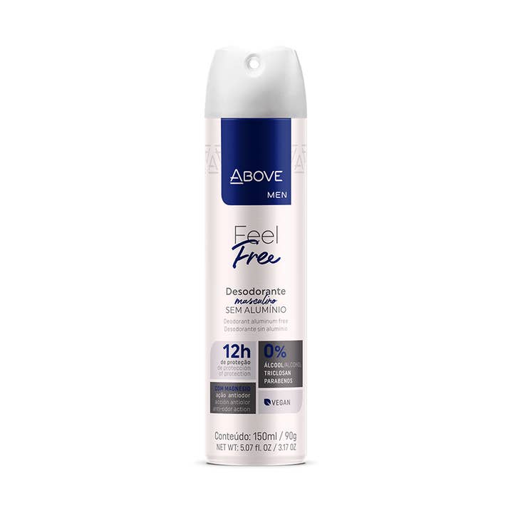Above Men Feel Free Deodorant 12-Hours Dry Spray for wholesale by Above