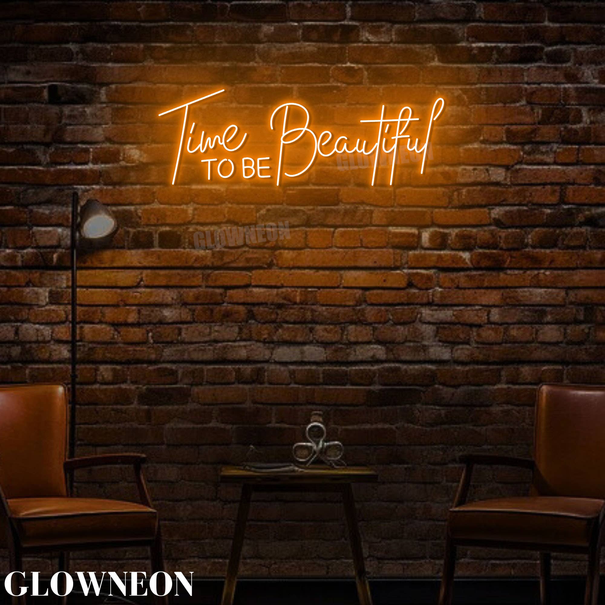 Glow Neon - Wholesale Neon Sign - Time to Be Beautiful Neon Led Light, Beauty Salon Wall Decor3