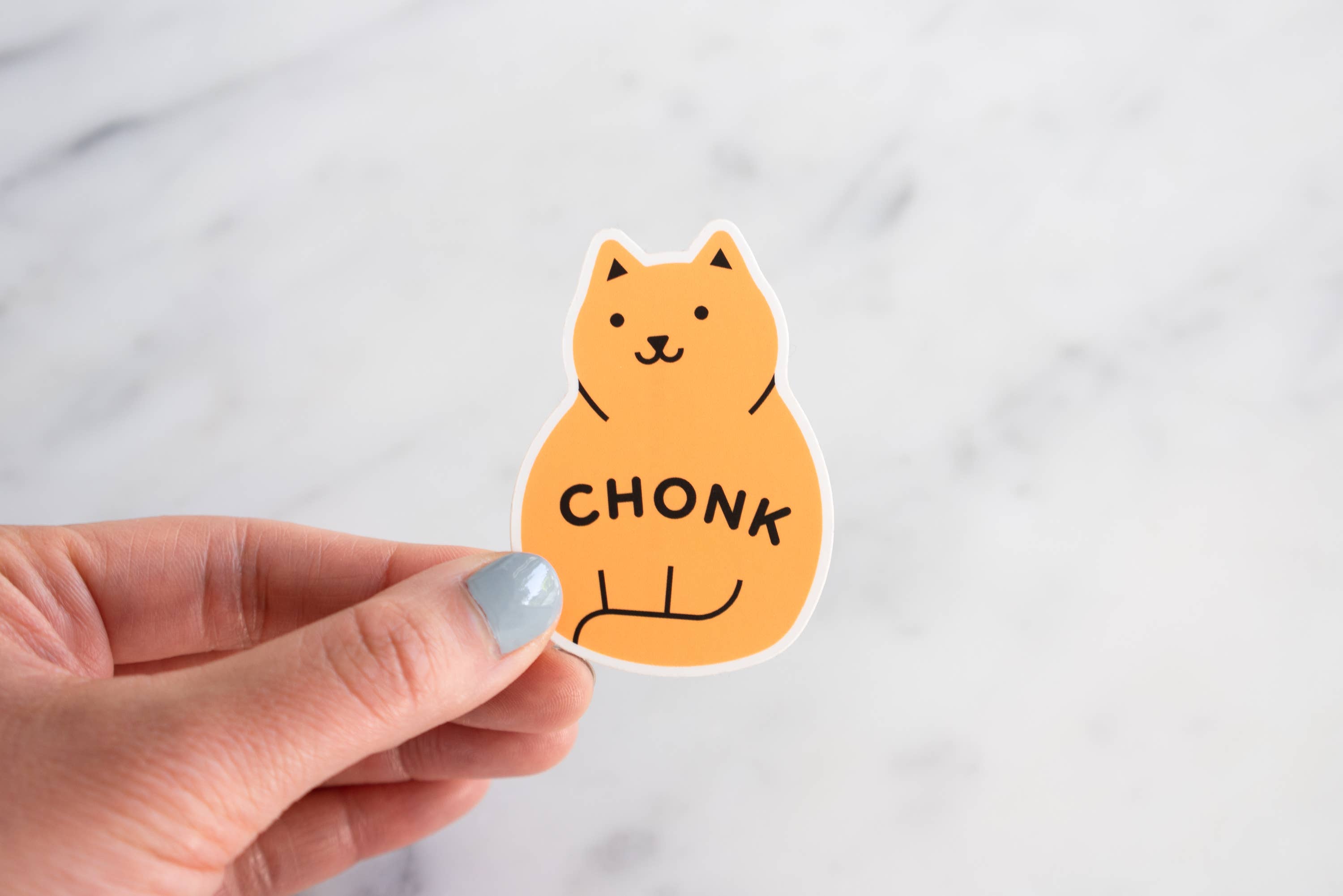 Everyday Olive - Vente Autocollant - Autocollants Orange Cat0