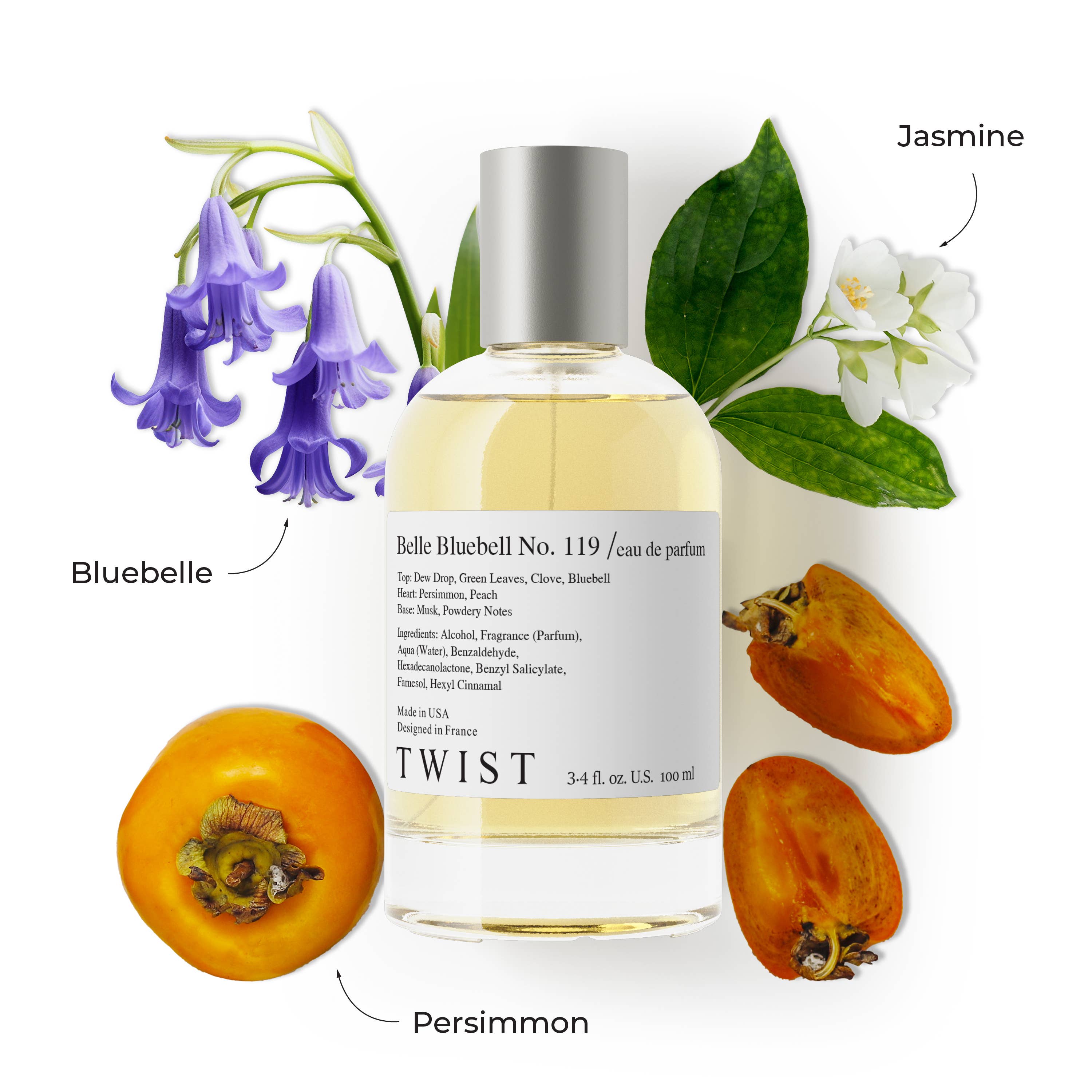 House of Twist - Wholesale Perfume/Eau de Toilette - Belle Bluebell No. 119 - Inspired by J.M. Wild Bluebell 0