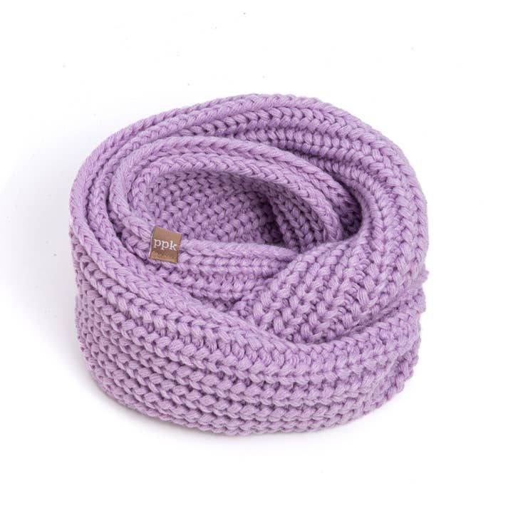 Peppercorn Kids - Wholesale Scarf - Kids - Girls Knit Infinity Winter Scarf - Kids All Ages, 3-126