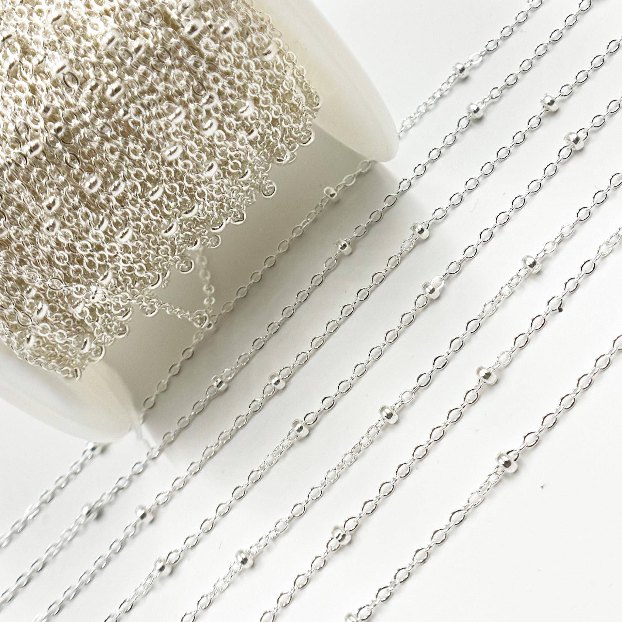 Jewels & Chains - Wholesale Link & Chain Necklace - 1381SS. Sterling Silver Satellite Chain4