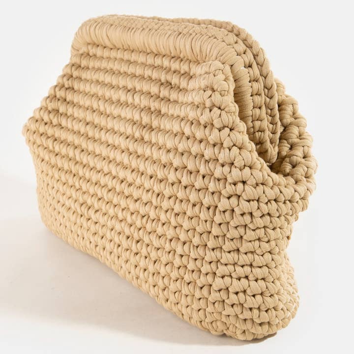 Collections by Fame Accessories - Wholesale Crossbody bag – Women's - Soft Braided Weave Chain Strap Shoulder Bag4