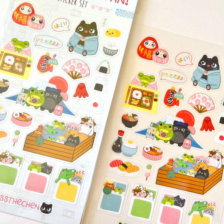 Jessthechen - Wholesale Sticker - Planner & Calendar Stickers | Bing Bong and Friends to Japan5
