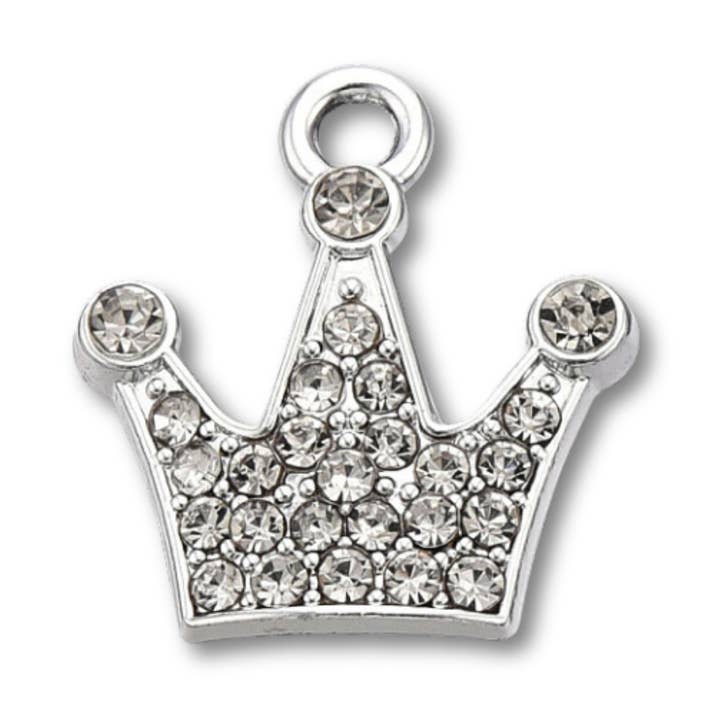 Love, Paige Designs - Wholesale Individual Charm/Pendant - Crown Silver Charm0