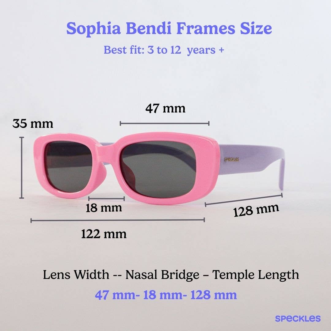 Speckles for Kids - Wholesale Sunglasses – kids - Sophia - Bendi Kids Sunglasses2