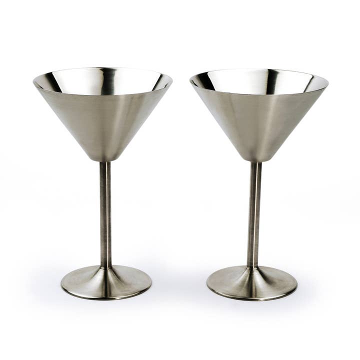 RSVP International - Wholesale Cocktail/Liquor Glass - Martini Glass Set Of 20
