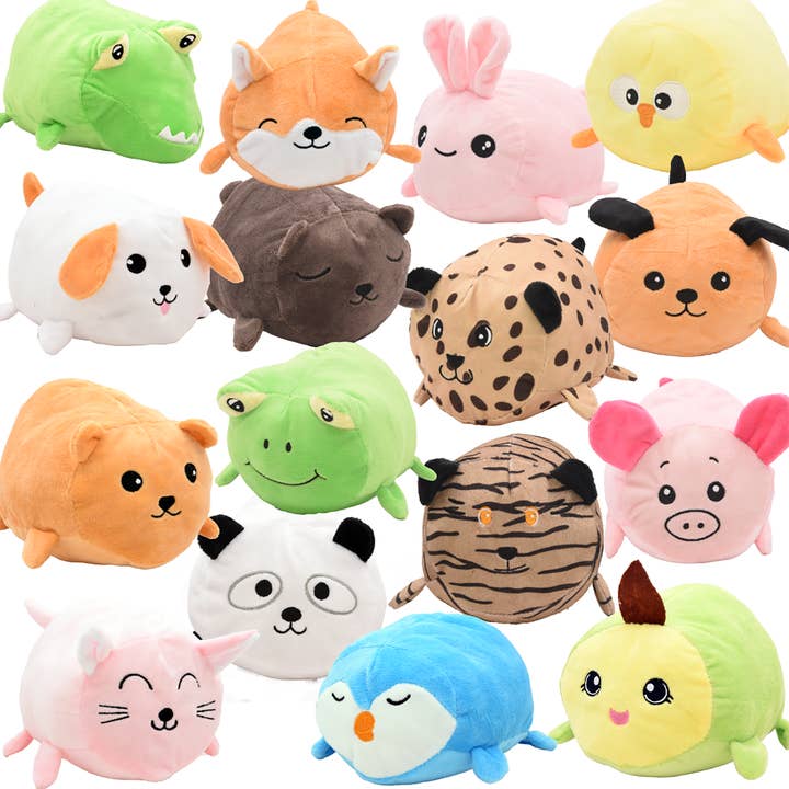 Bulk Stuffed Animals 6.5" – Assorted Plush Toy Styles for wholesale by Toy Barn