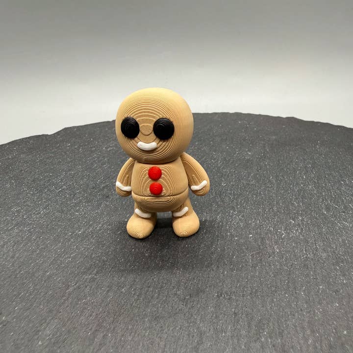 Articulated Gingerbread Man for wholesale by 3DHotShop