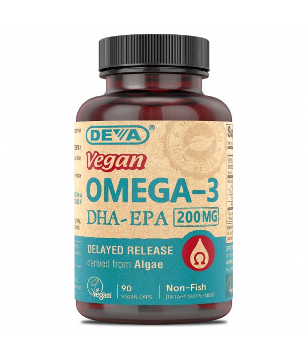 Deva Nutrition - Vente Supplément oral/vitamine - DHA et EPA végétaliens - Libération différée