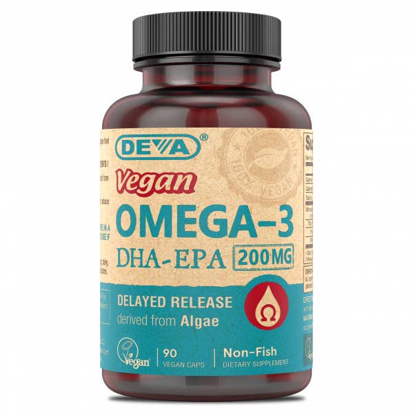Deva Nutrition - Vente Supplément oral/vitamine - DHA et EPA végétaliens - Libération différée0