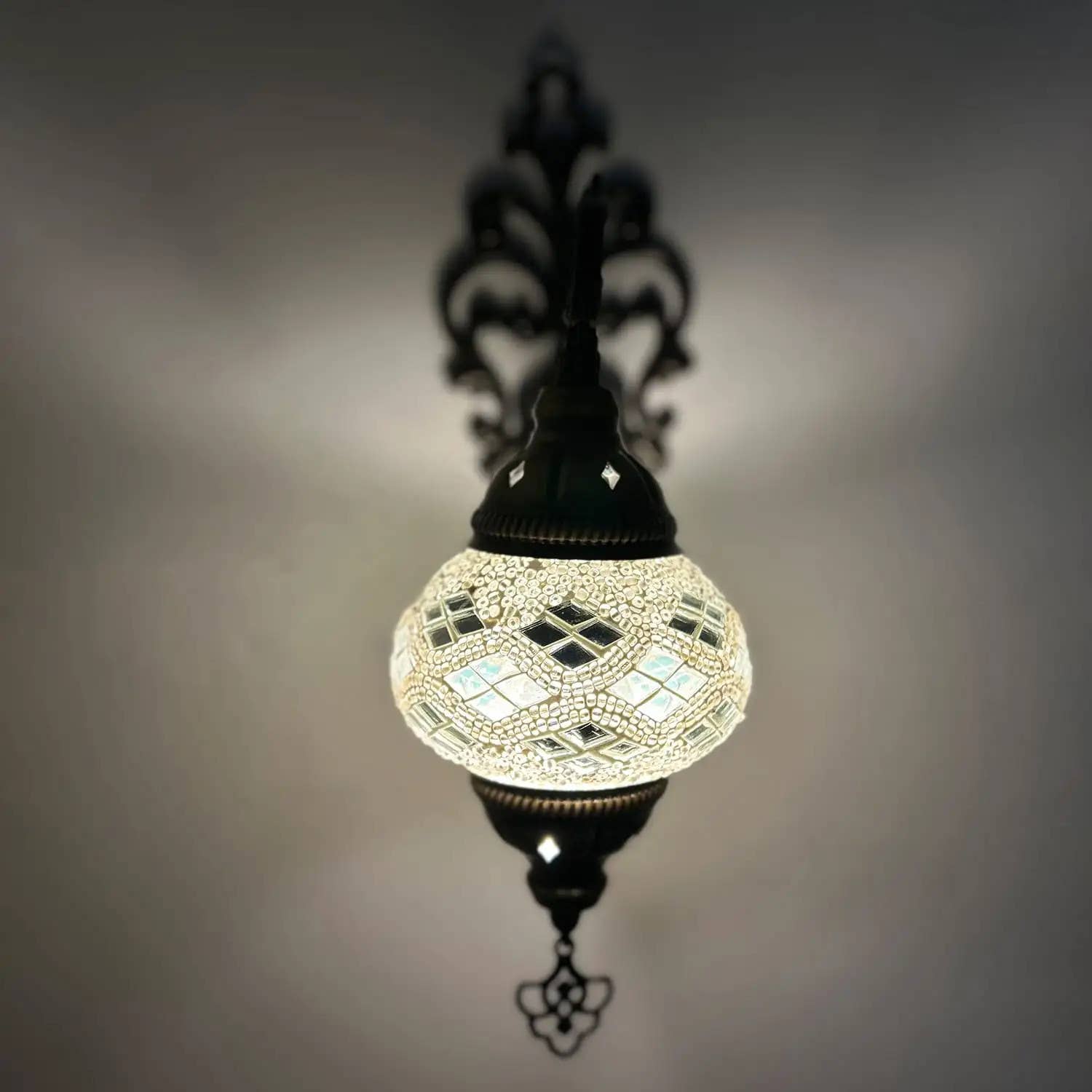 Etnico del Mondo – Arandela por atacado – Aplique de Parede Mosaico Estilo Tiffany-Lâmpada Turca #60
