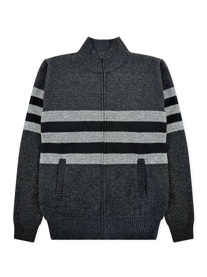 Herresweater med striber #07 for engroshandel hos Chase USA International