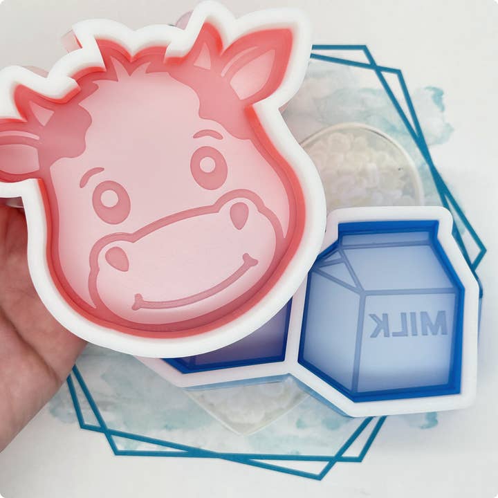 Koe & Melkpak Freshie Mal (SET) voor wholesale door The Freshie Junkie, LLC