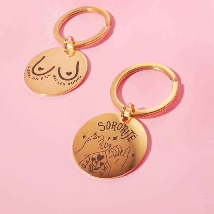 MALICIEUSE - Wholesale Keychain - Women's - Boobs keychain2