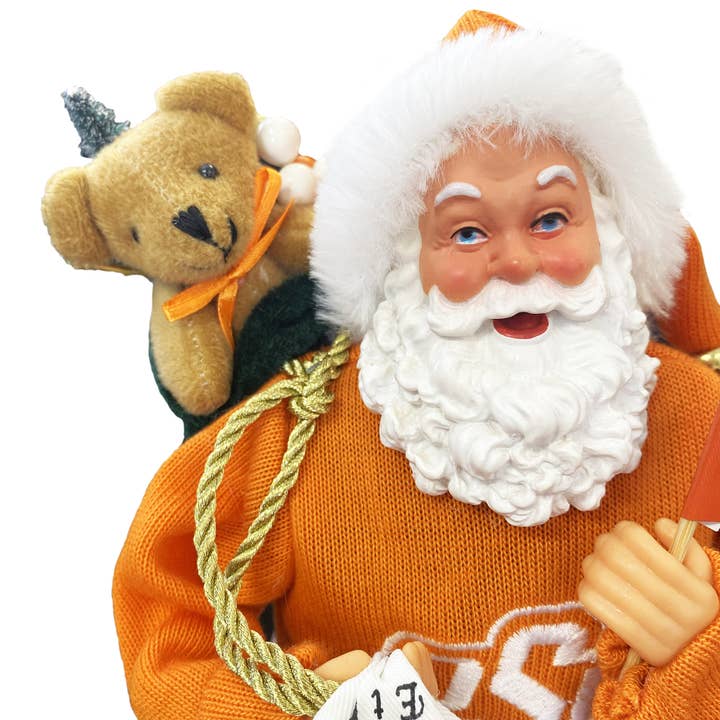 Santa’s Workshop Inc. - Wholesale Christmas Decoration - 12" Oklahoma State Proud Santa4