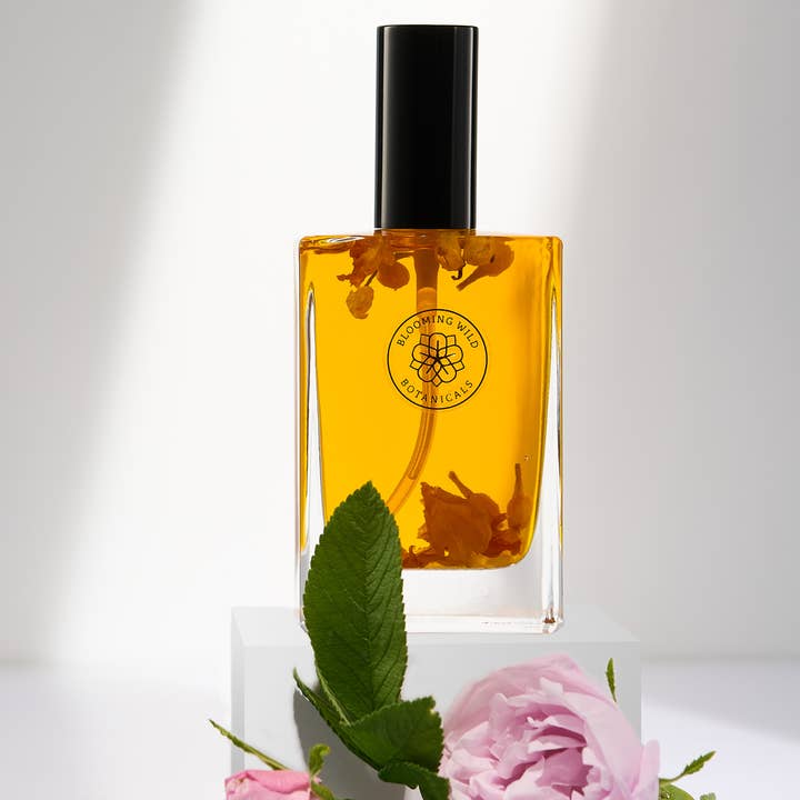Queen of Hearts Body Oil | Balancing Rose | 100% Pure for wholesale by Blooming Wild Botanicals