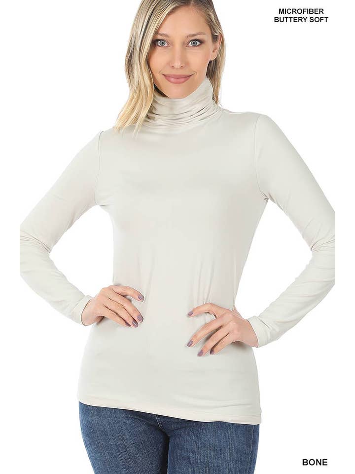 Vanilla Monkey - Wholesale Knit Top - Women's - Premium Microfiber Mock Neck Top7