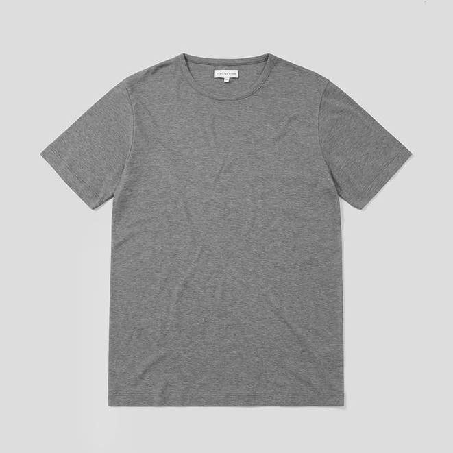 Relax Tee - Grey Melange for wholesale by Hamilton and Hare