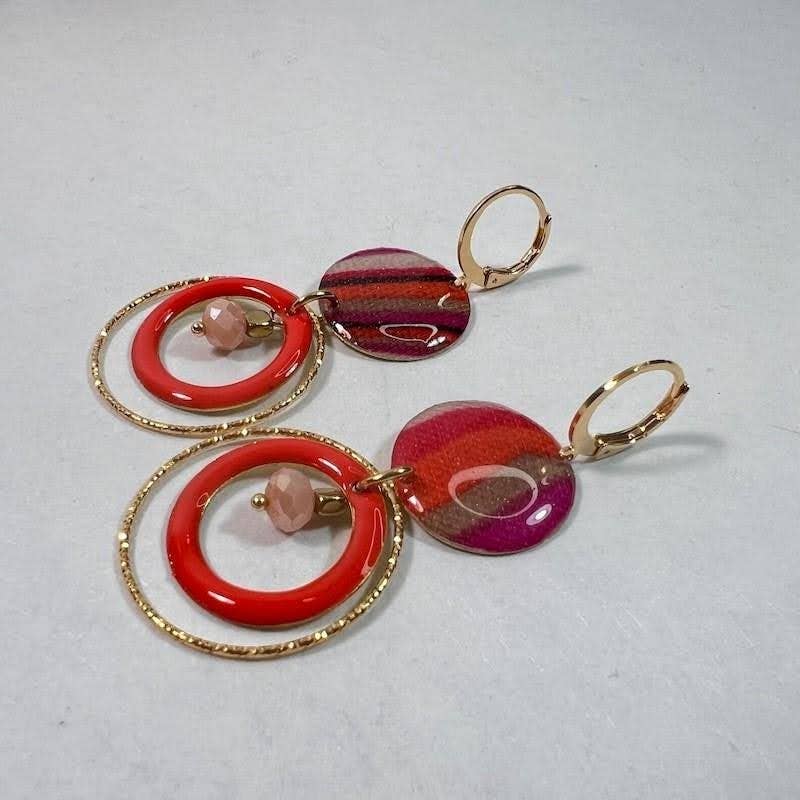 Miss Pompom - Wholesale Dangle earrings - Holy Hoop Earrings