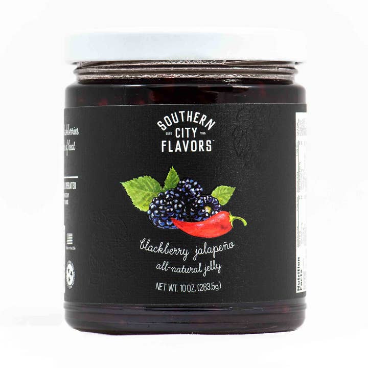 Gelée aux mûres et au jal pour la vente par Southern City Flavors
