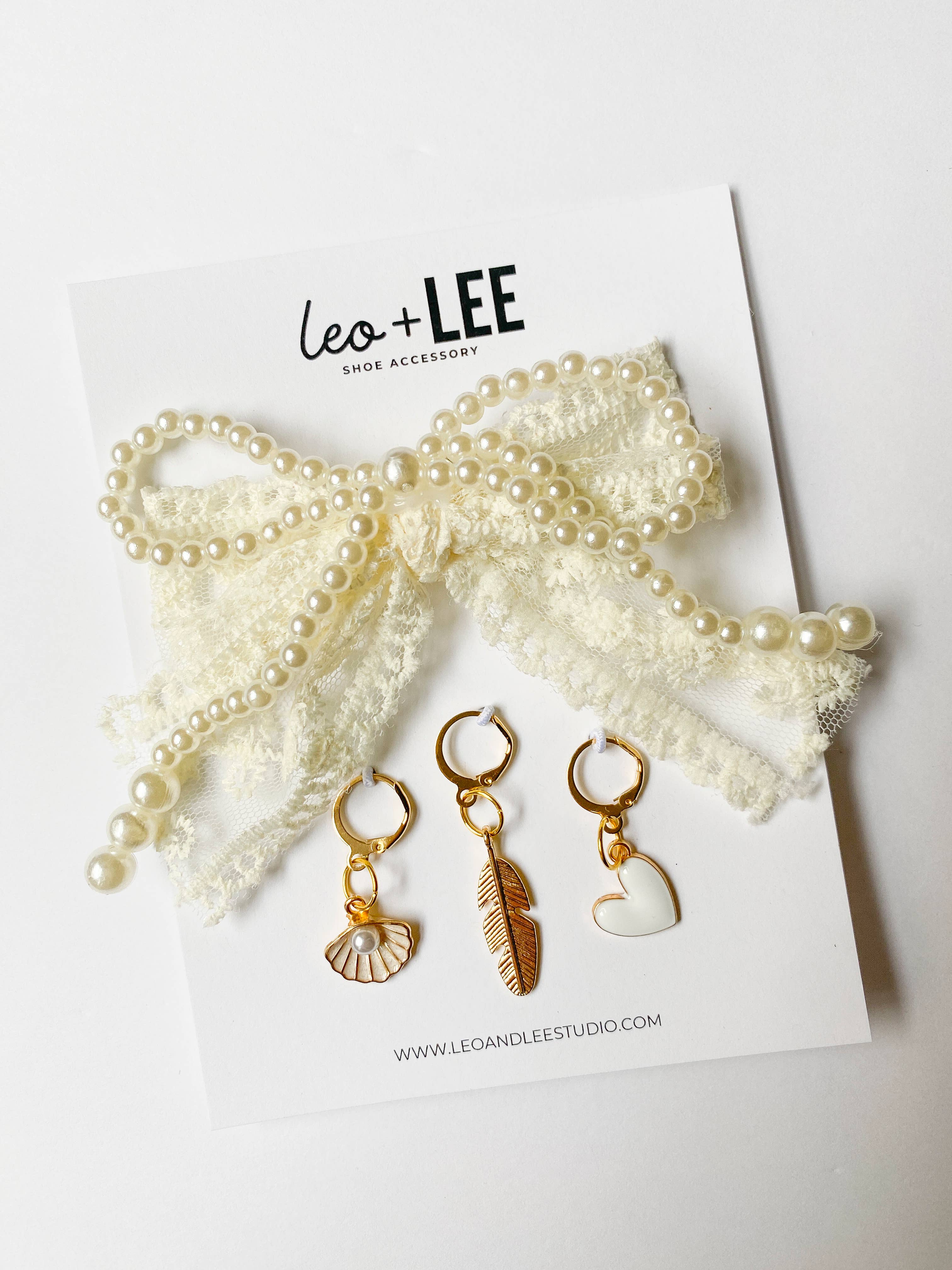 Leo & Lee Studio – Acessórios de calçado por atacado – Pack de Charms para Sapatos | Acessórios para Sapatos por Leo + Lee Studio3