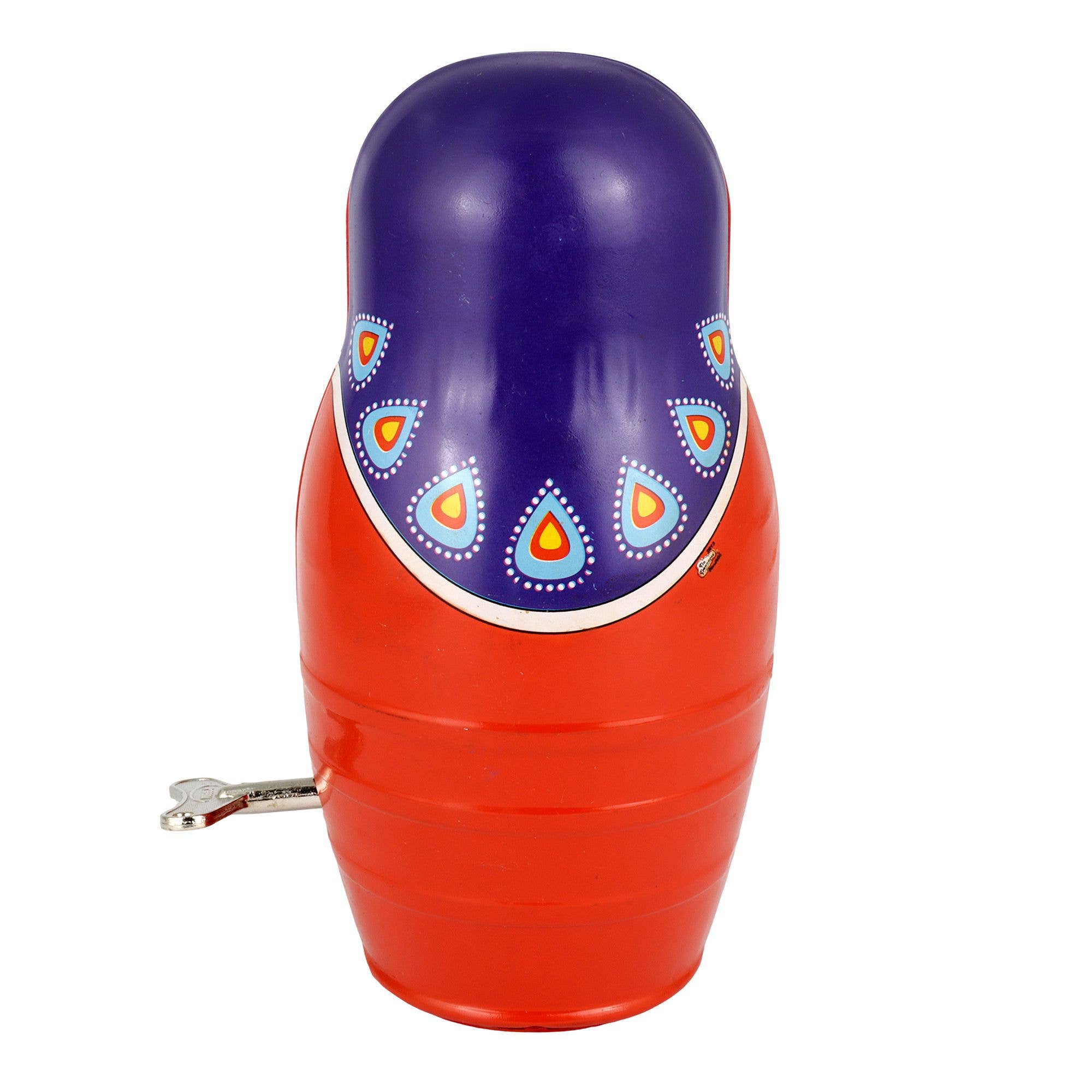 Tribal Trade GmbH – Großhandel Klassisches Spielzeug – Kinder – Blechspielzeug Matroschka Figur Blech Matrjoschka2