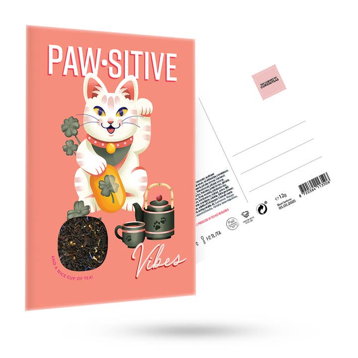 Tarjeta de té Passive Vibes (1 pieza) para venta al por mayor de The Cabinet of Curiositeas