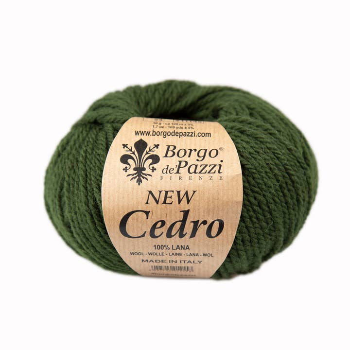 Borgo de' Pazzi - Firenze – Großhandel Garn – Puralana Cedar Schurwollgarn 3-fädig, 50 g, 10er Pack22