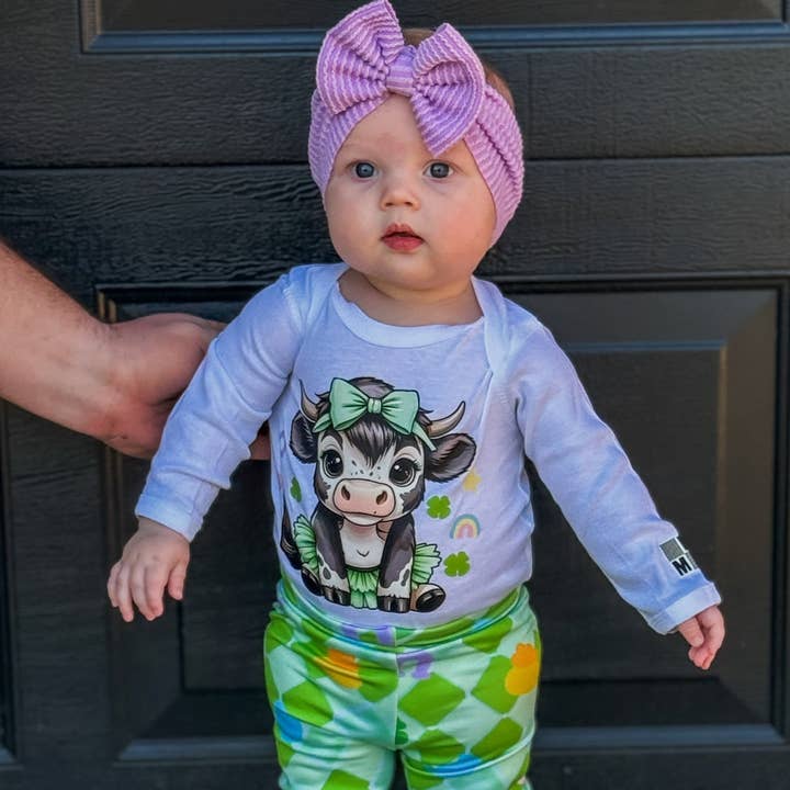 Lucky Cow Long Slv.Shirts (Multiple Options) for wholesale by Micro Me