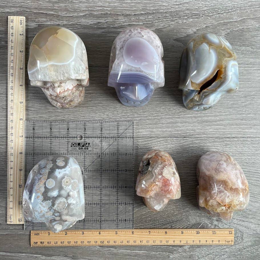 Keystone Crystals - Wholesale Spiritual Stone/Crystal - Assorted Crystal Skulls – Bulk Lot for Gift Shops100