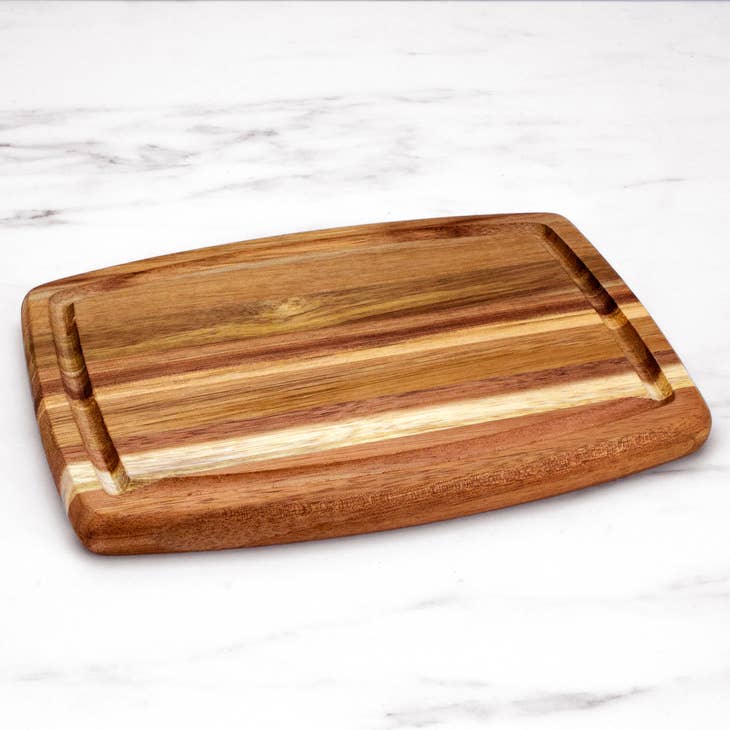Totally Bamboo Paw Shaped Bamboo Serving and Cutting Board, 11 x 10
